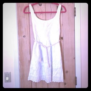 Not for sale - White Eyelet Boho Dress